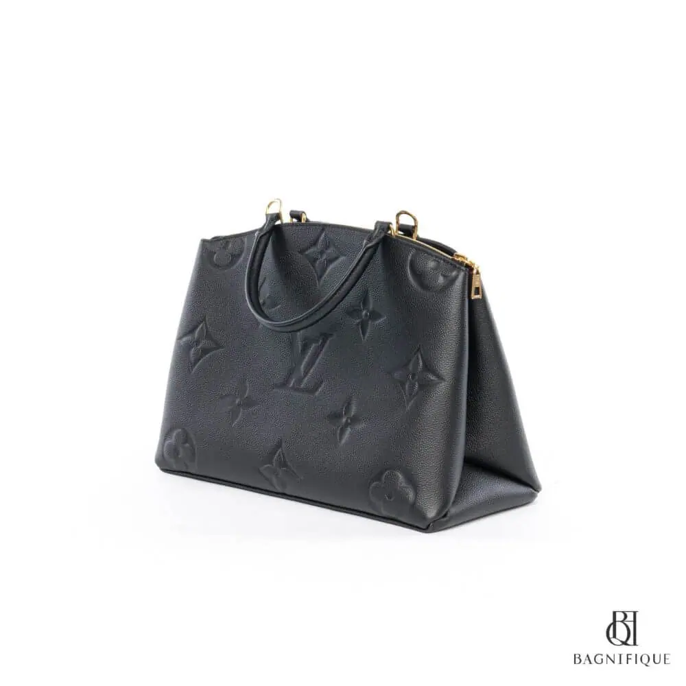 LV GRAND PALAIS BLACK EMBOSSED MICROCHIP 1048 2 2