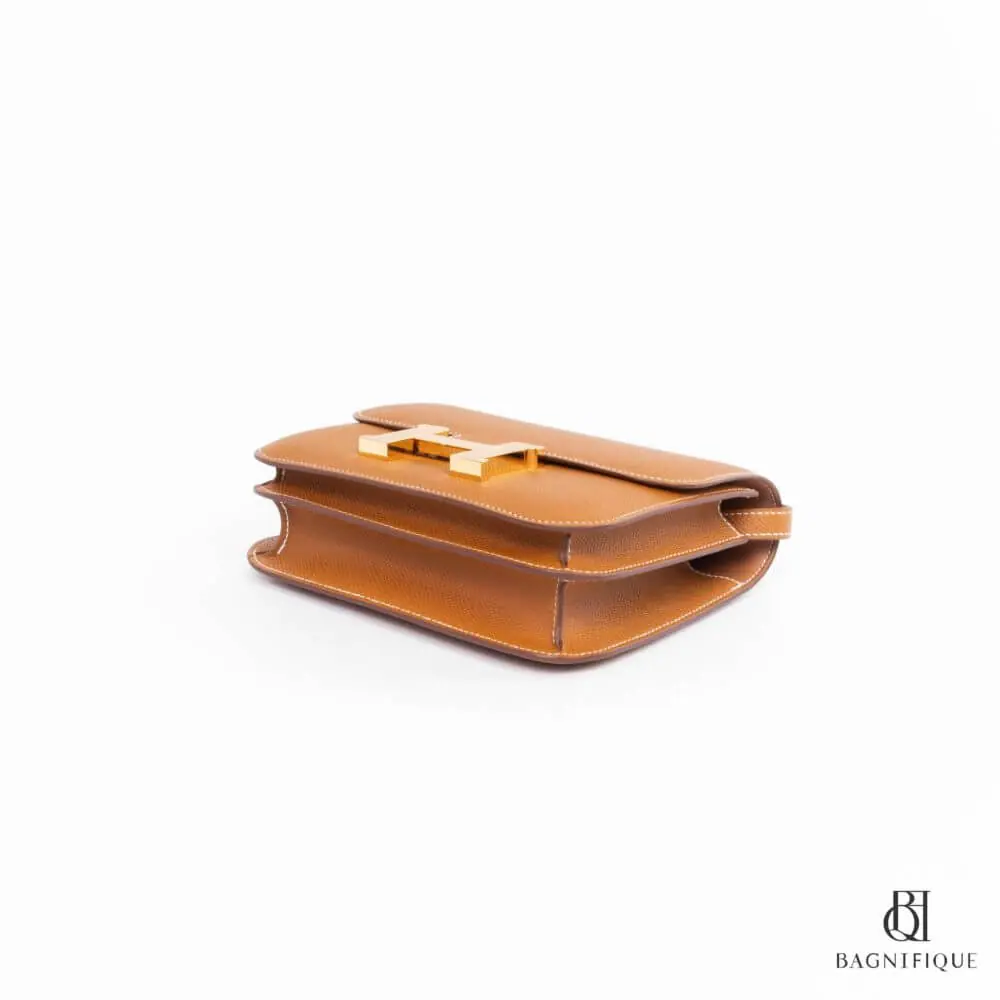 สำเนาของ NEW HERMES CONSTANCE 18 GOLD EPSOM GHW STAMP B 2402