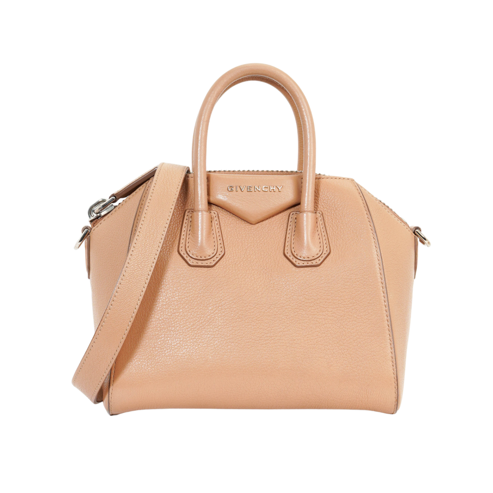 GIVENCHY ANTIGONA MINI BROWN CARAMEL GOAT SHW 3CC0137 8837