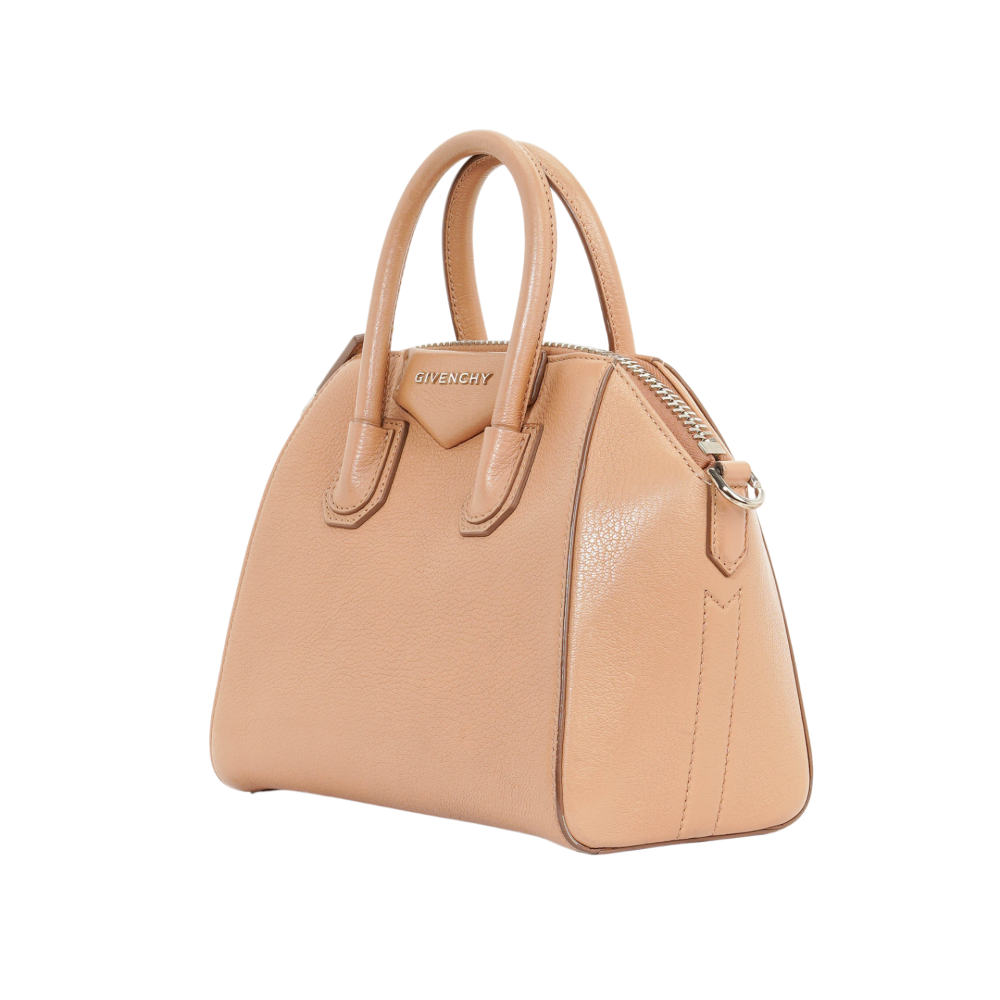 GIVENCHY ANTIGONA MINI BROWN CARAMEL GOAT SHW 3CC0137 8840